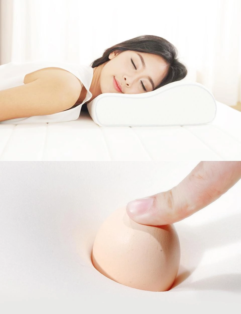 Картинка Подушка антибактериальная Xiaomi 8H H1 Neck Care Pillow