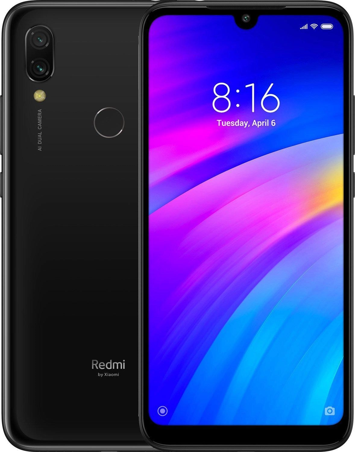 Смартфон Xiaomi Redmi 7 3/64Gb Black - купить смартфон Сяоми Смартфон  Xiaomi Redmi 7 3/64Gb Black, цена на сотовый телефон в Алматы, Астане,  Караганде, Казахстане | xiaomi.kz