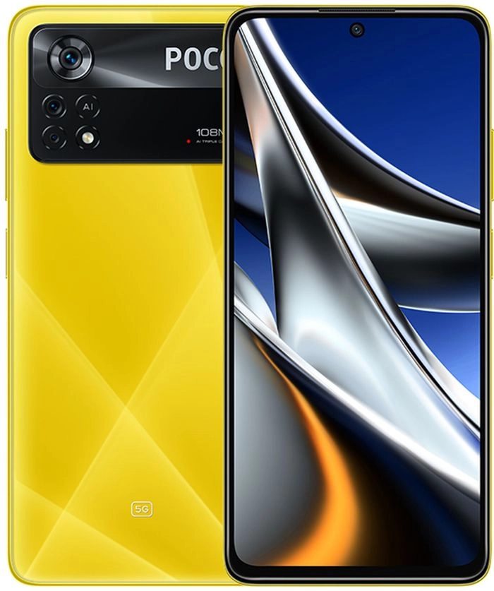 Фото Смартфон Xiaomi Poco X4 Pro 5G 6/128Gb Yellow