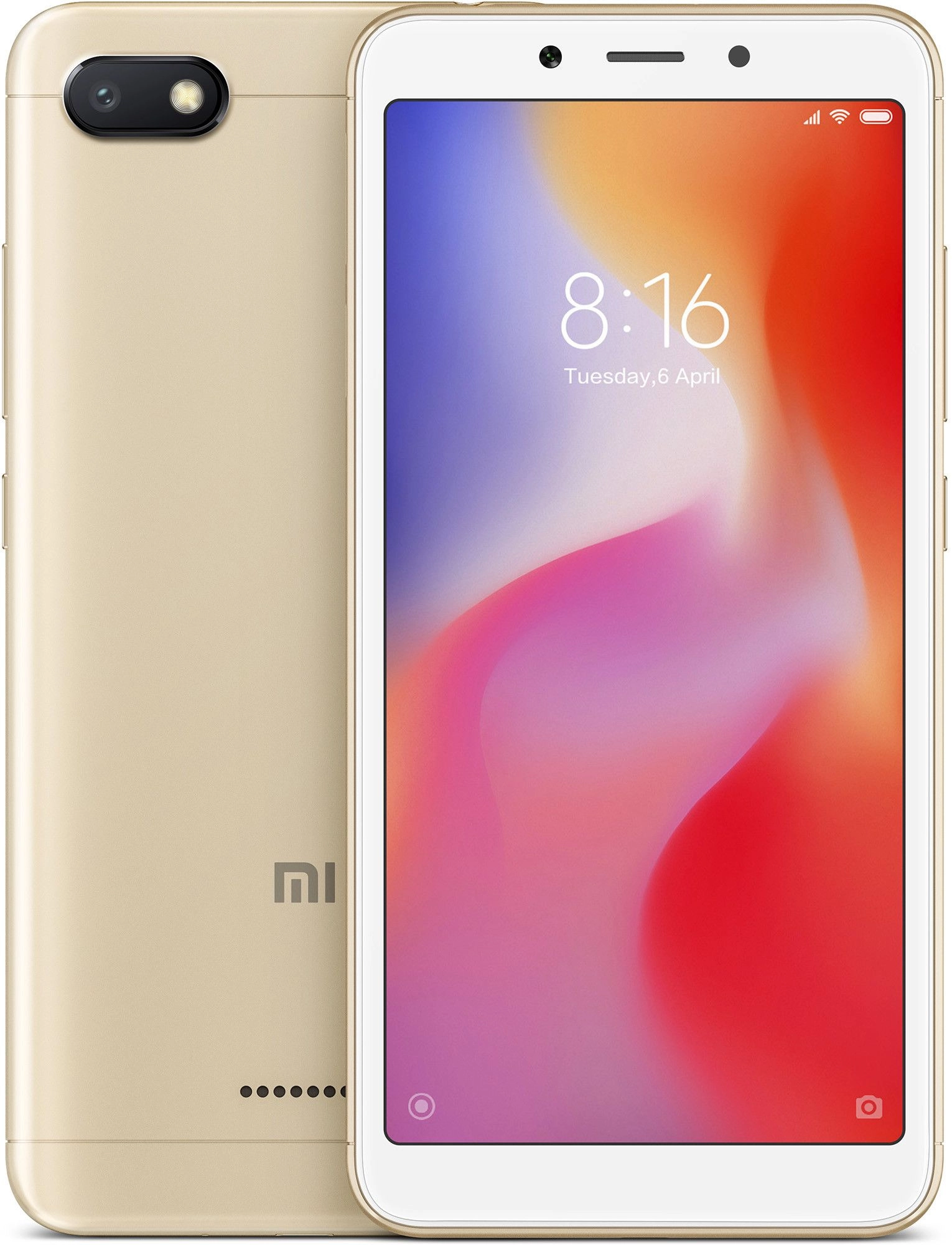 Фото Смартфон Xiaomi Redmi 6A 16Gb Gold