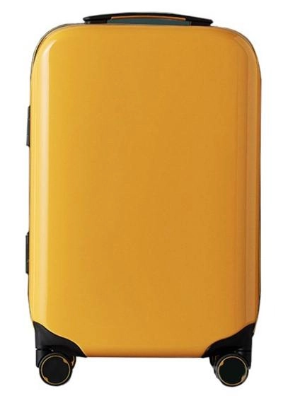 Фото Чемодан Xiaomi 90FUN Aluminum Smart Unlock Suitcase 24'' Medium Yellow