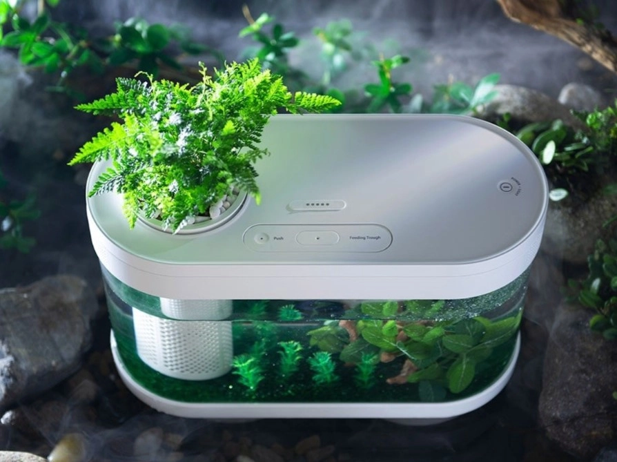 Картинка Аквариум Xiaomi Descriptive Geometry C180 Smart Fish Tank Pro