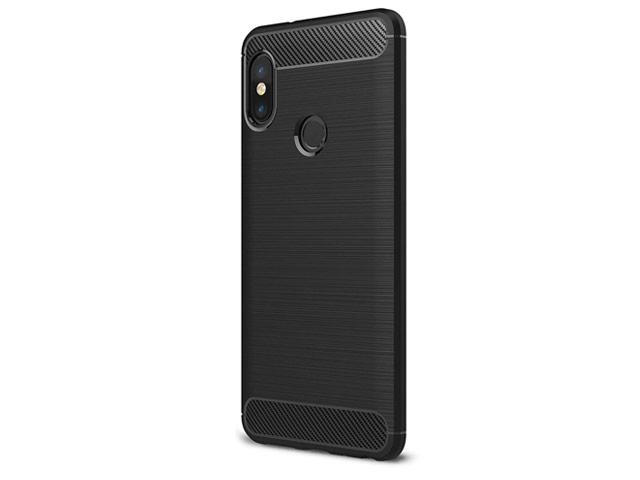 Фото Чехол Yotrix Rugged Armor для Xiaomi Mi A2 (черный, гелевый)