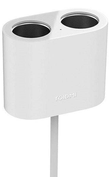 Адаптер RoidMi 1 to 2 charger car adapter White