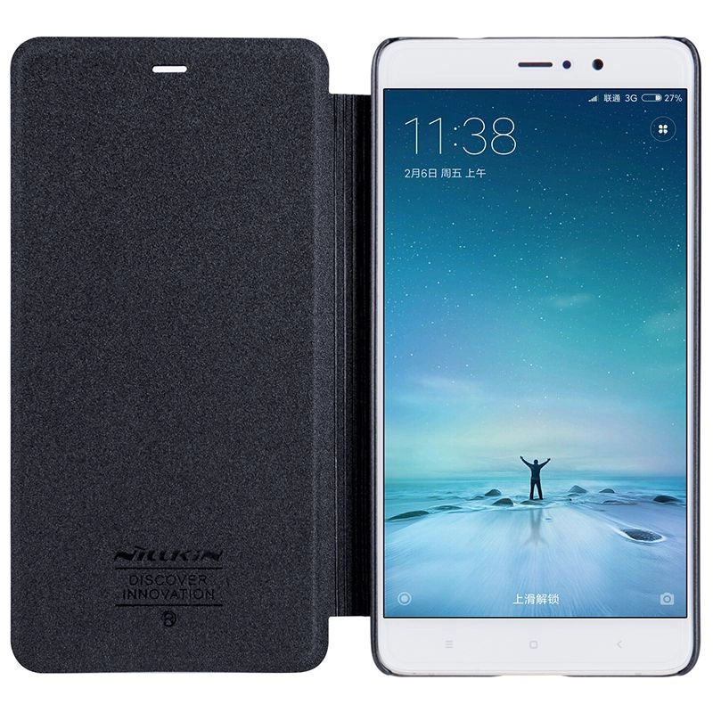 Фото Чехол-книжка Flip case original Xiaomi Mi 5S Plus (Black)