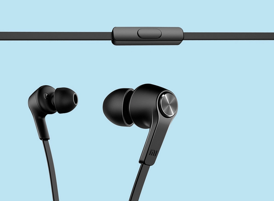 Картинка Наушники Xiaomi Mi Piston In-Ear Headphones Standard Edition Black