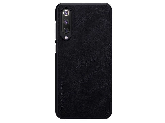 Картинка Чехол Nillkin Qin leather case для Xiaomi Mi 9 SE (черный, кожаный)