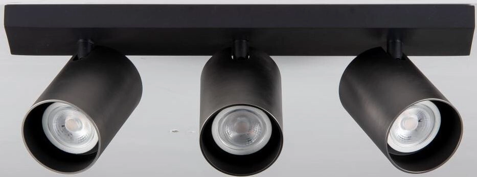 Фотография Светильник Xiaomi Yeelight Triple Spotlight C2202 Черный (YLDDL-0085-B)