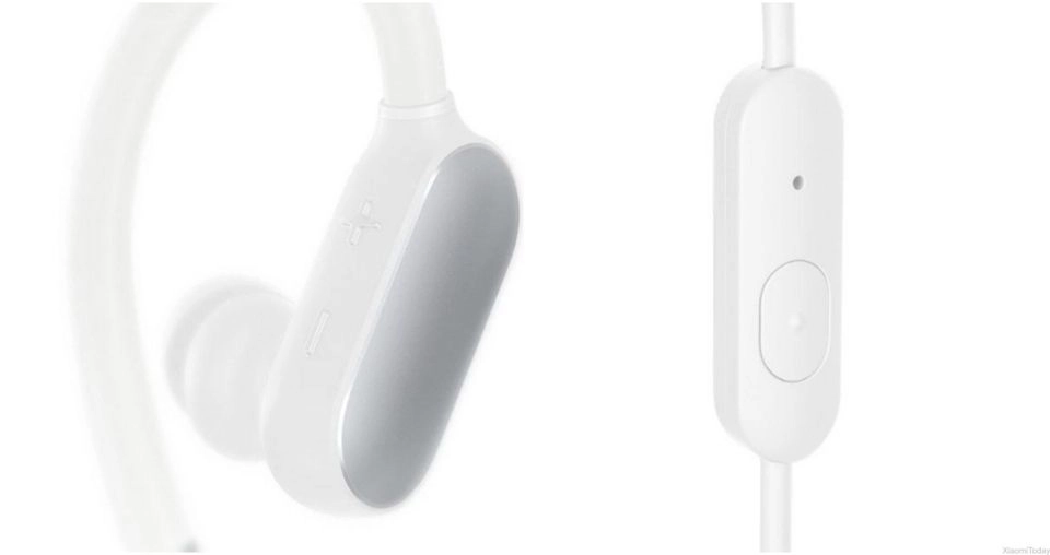 Картинка Наушники Xiaomi Mi Sport BT Ear-Hook Headphones White