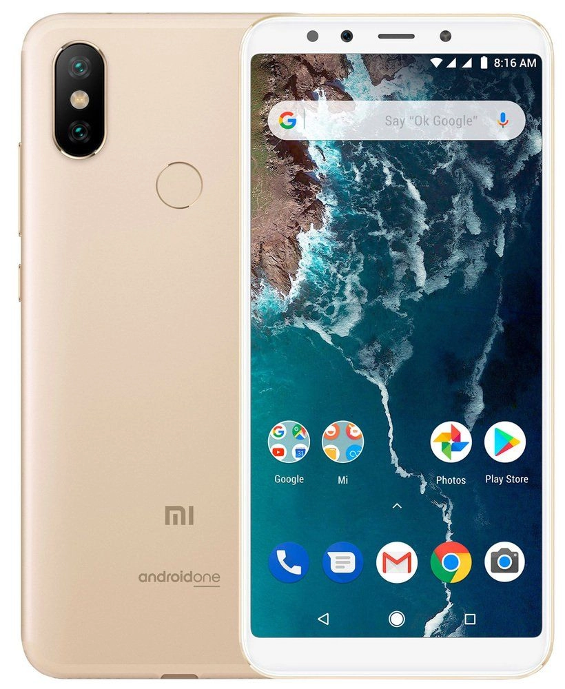 Смартфон Xiaomi Mi A2 128Gb Gold