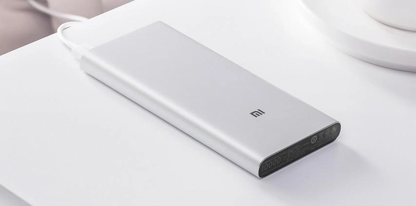 Картинка Power Bank Xiaomi 3 10000 mAh Silver (PLM12ZM)