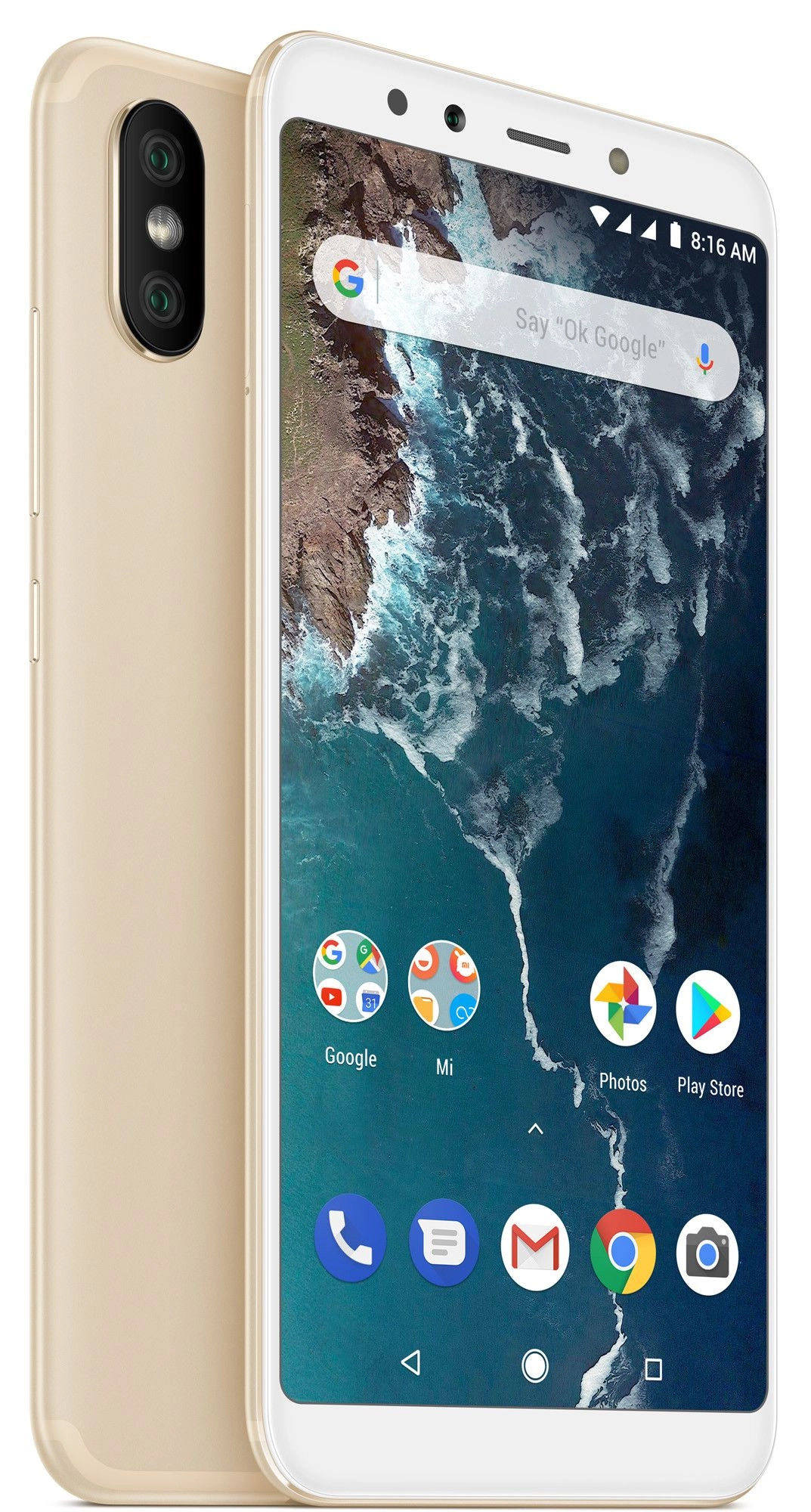 Купить Смартфон Xiaomi Mi A2 64Gb Gold