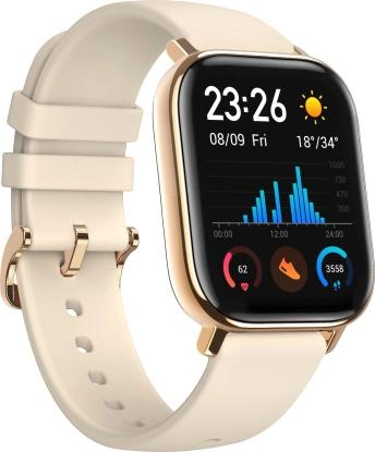 Картинка Умные часы Xiaomi Amazfit GTS Beige/Desert Gold