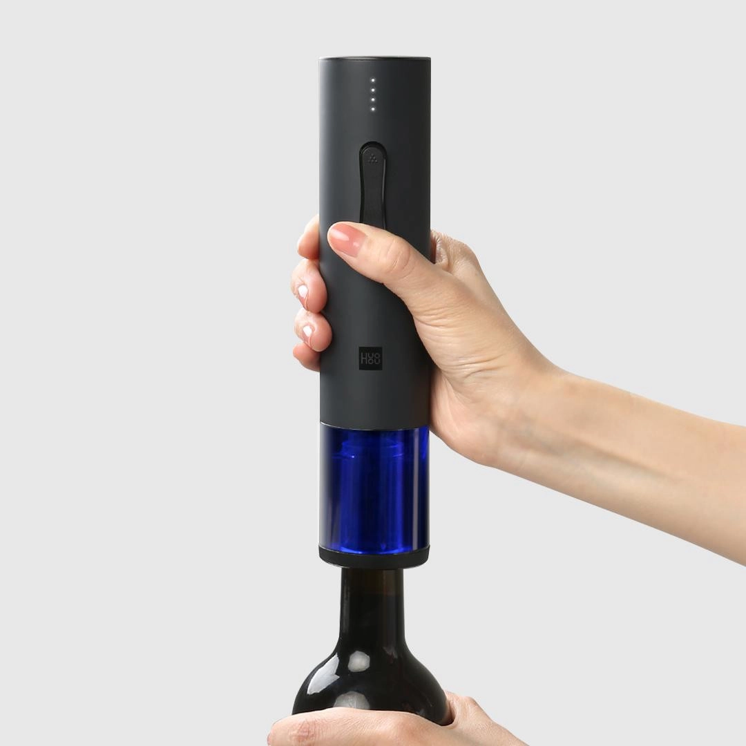 Фотография Автоматический штопор и набор для вина Xiaomi HuoHou Wine Electric Bottle Opener Deluxe Set