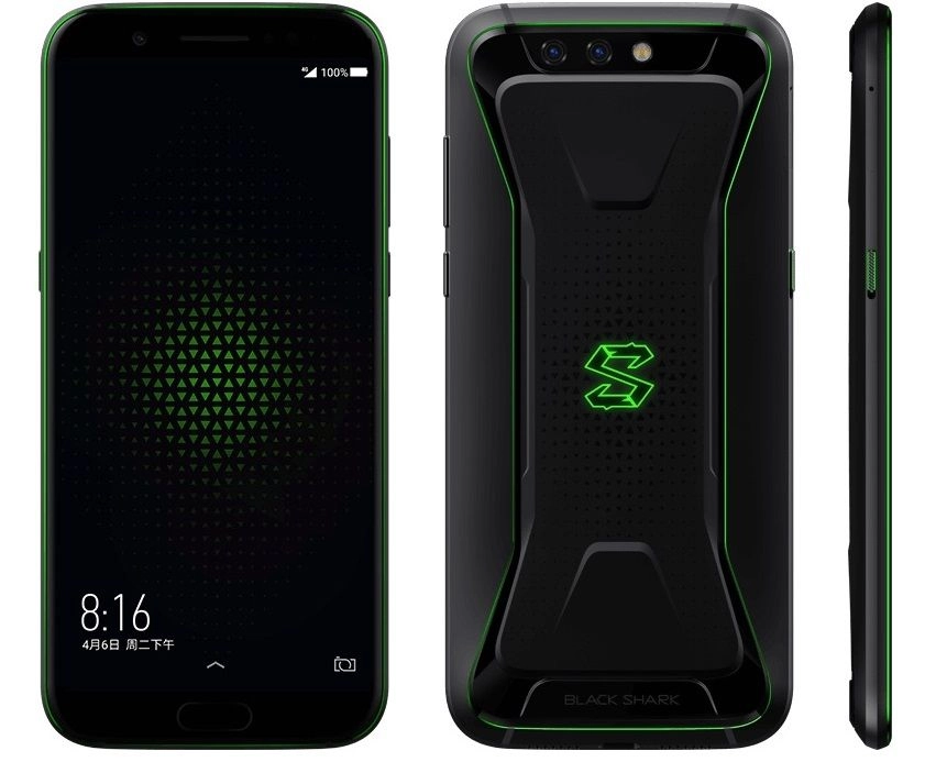 Фотография Смартфон игровой Xiaomi Black Shark 128Gb Black