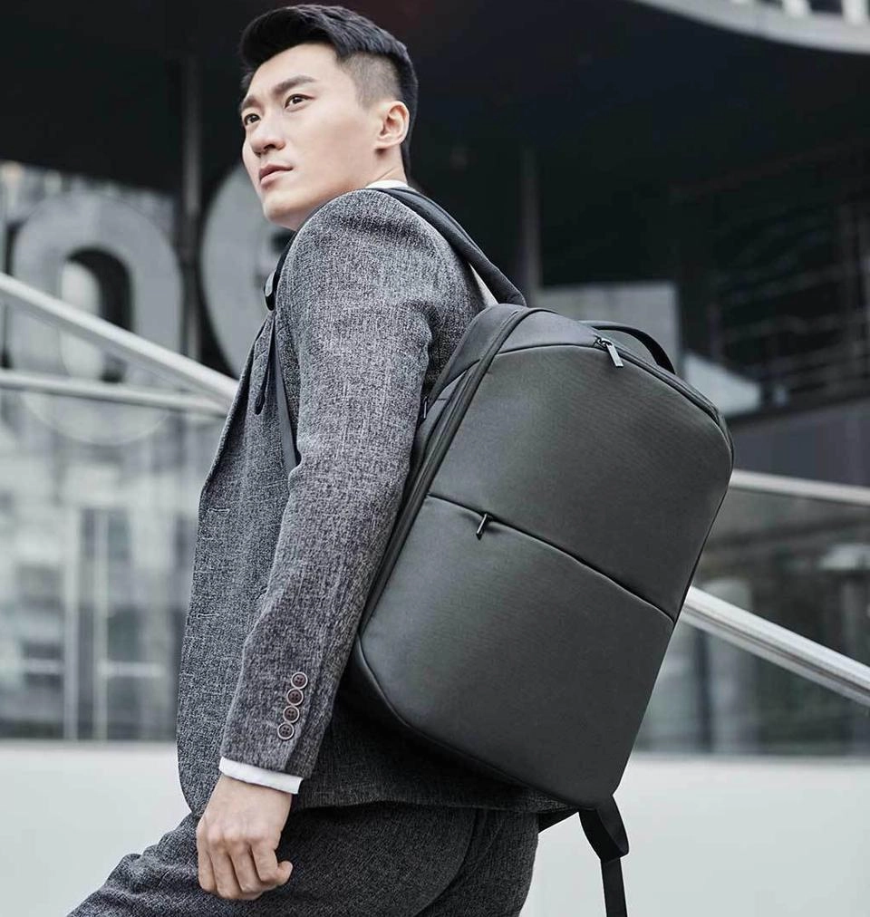 Рюкзак Xiaomi 90Points Multitasker Business Travel Backpack Black: Фото 9
