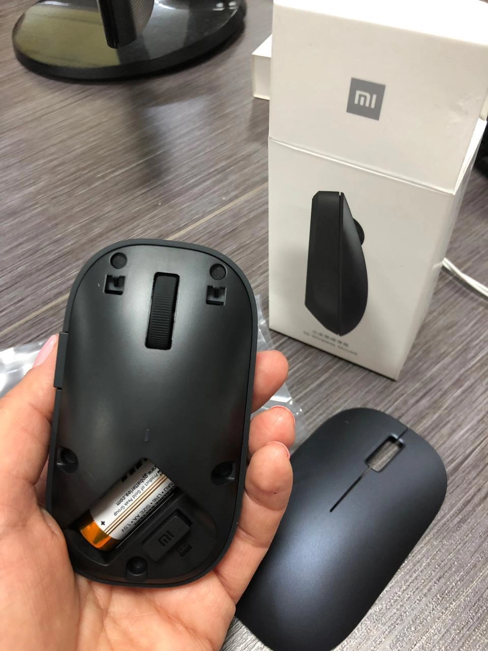 Беспроводная мышь Xiaomi Mi Wireless Mouse Black Казахстан
