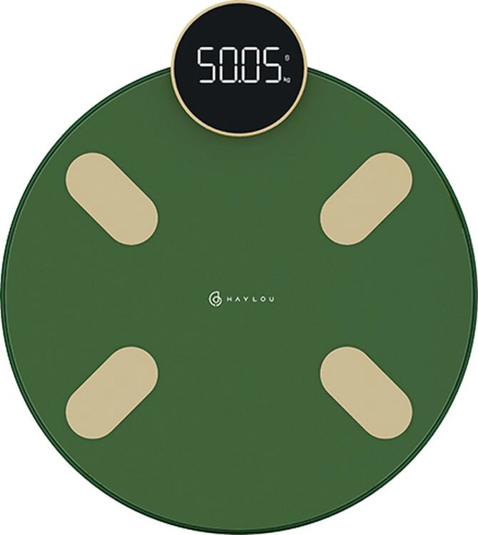 Умные весы Xiaomi Haylou Smart Scale CM01 Green: Фото 1