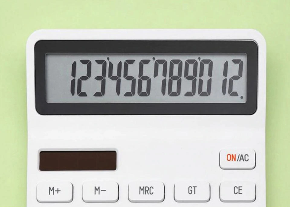 Цена Калькулятор настольный Xiaomi Kaco Lemo Calculator (K1412)