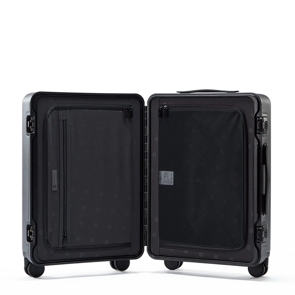 Купить Чемодан Xiaomi NinetyGo Manhattan Frame Luggage-Zipper 24" Black (MFL24blk)