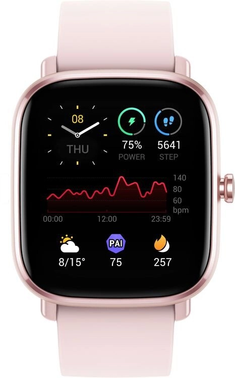Умные часы Xiaomi Amazfit GTS 2 Mini Pink (A2018): Фото 1
