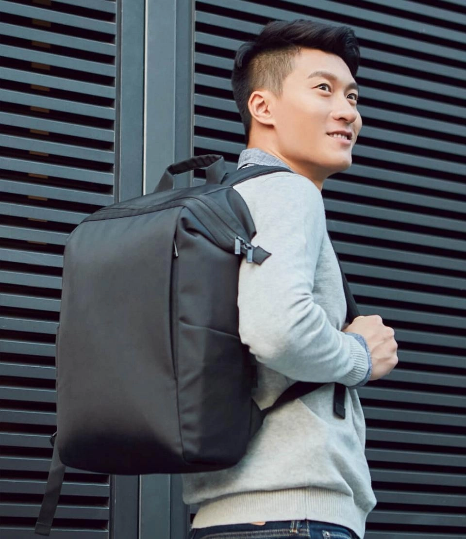 Рюкзак Xiaomi 90 NinetyGo Multitasker Commuting Backpack Black: Фото 7