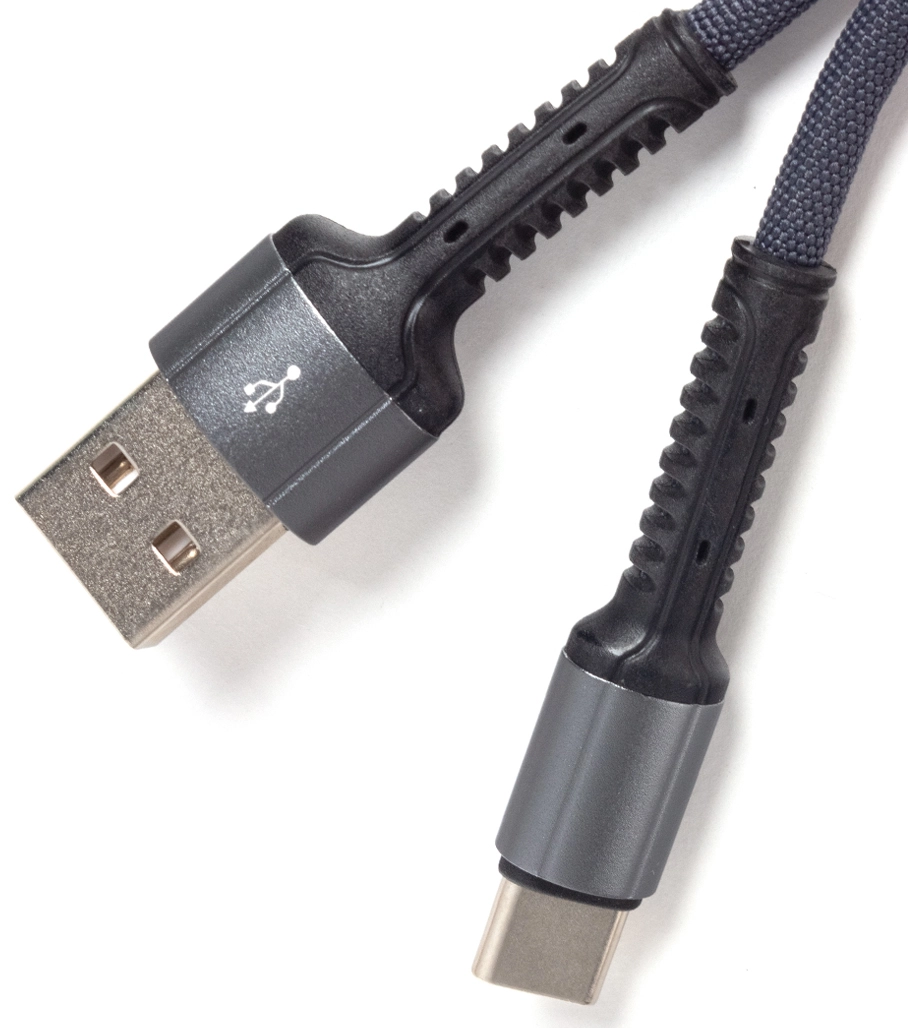 Фото Кабель LDNIO LS64 Fast Charge USB-Type C Grey 2.0 m (40646)