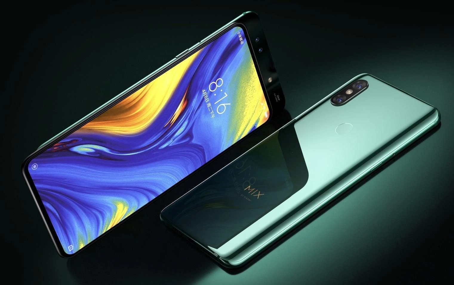 Купить Смартфон Xiaomi Mi Mix 3 6/128Gb Black