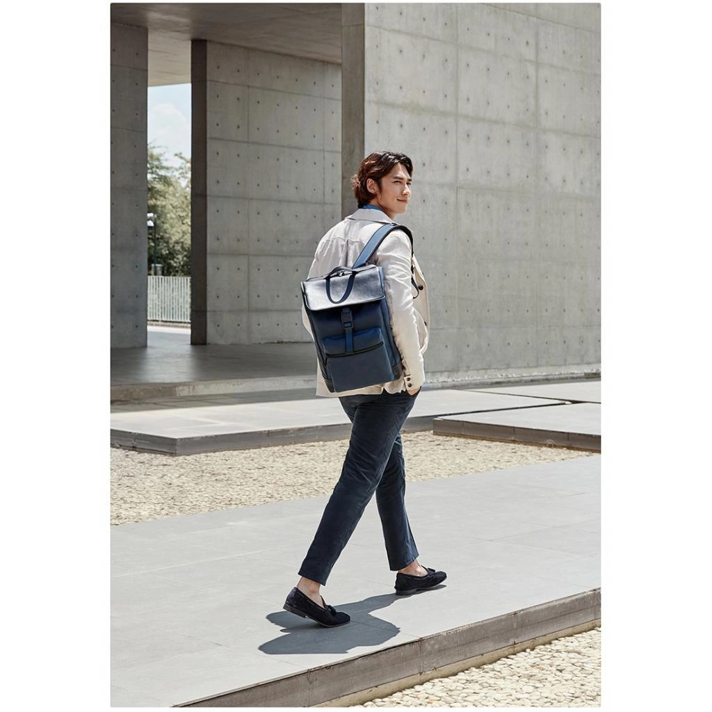 Цена Рюкзак Xiaomi NINETYGO Manhattan Urban Casual Backpack Blue