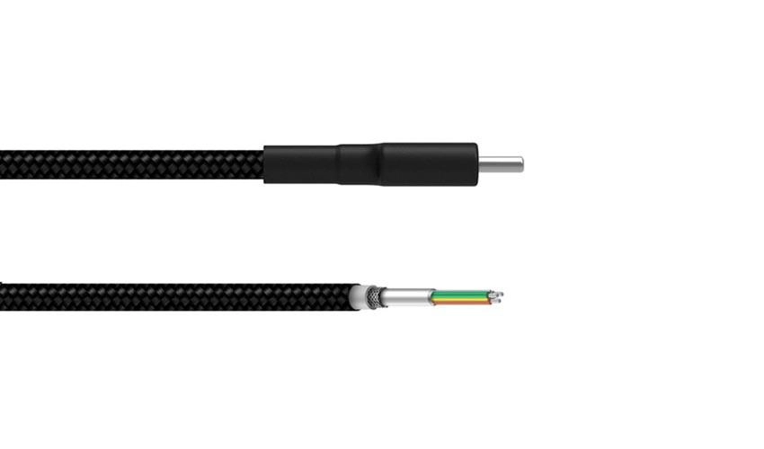 Фотография Кабель Xiaomi Mi Braided USB Type-C 100cm (Black)