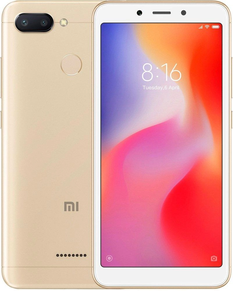 Смартфон Xiaomi Redmi 6 3+64Gb Gold