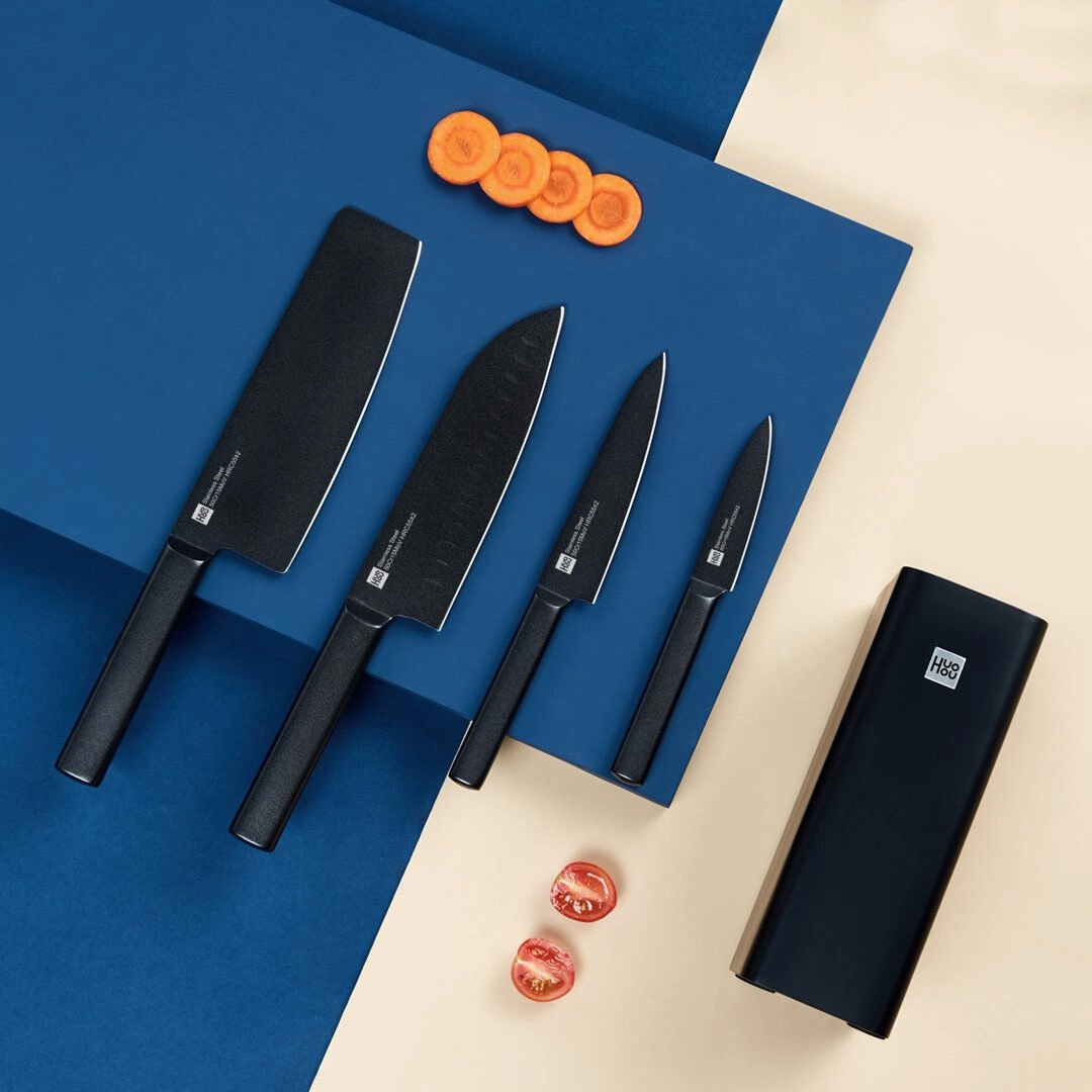 Набор ножей Xiaomi Huo Hou Fire Waiting Steel Knife 5 pcs. (HU0076) Казахстан