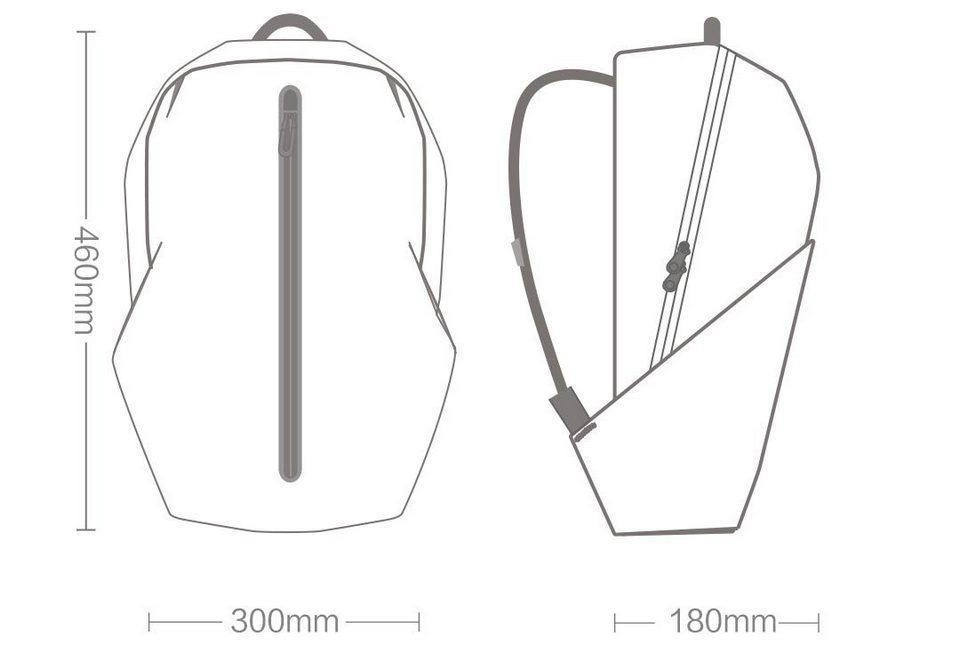 Картинка Рюкзак Xiaomi All Weather Functional Backpack Black