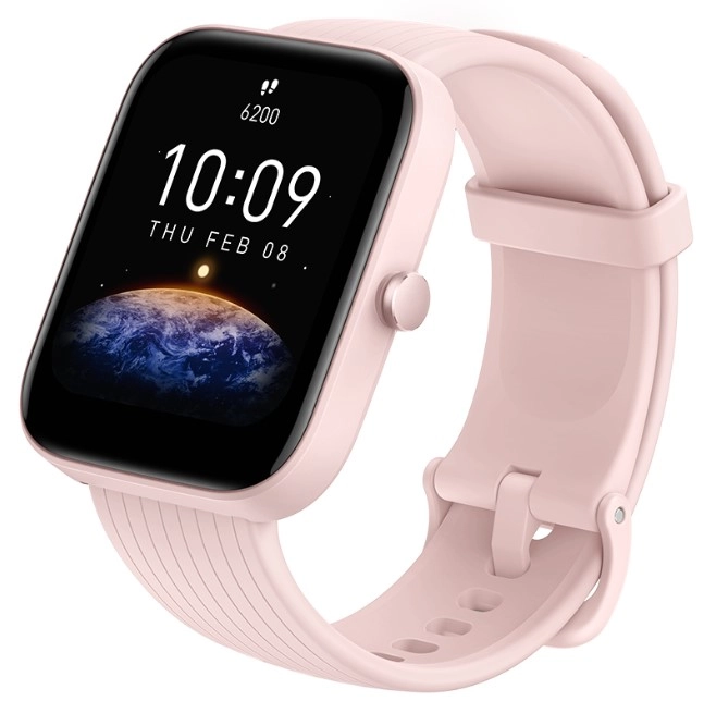 Умные часы Xiaomi Amazfit Bip 3 Pro Pink (A2171): Фото 2