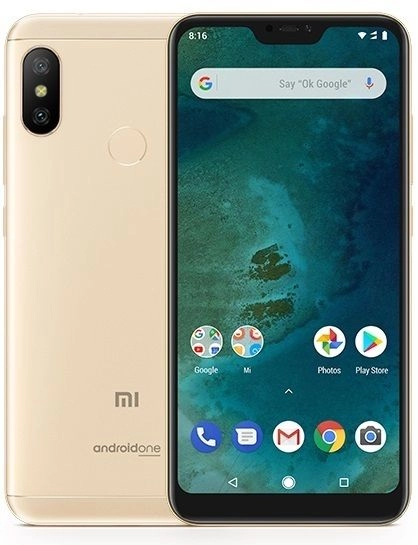 Фото Смартфон Xiaomi Mi A2 Lite 4+64Gb Gold