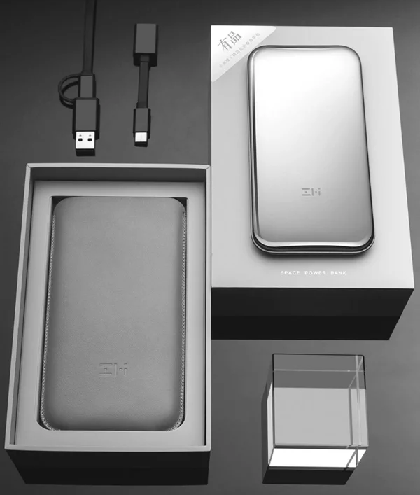 Фото Power Bank Xiaomi ZMI Space 6000 mAh Steel (QPB60)