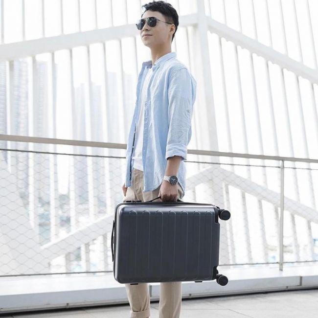 Купить Чемодан Xiaomi 90FUN Business Travel Luggage 28" Lake Light Blue