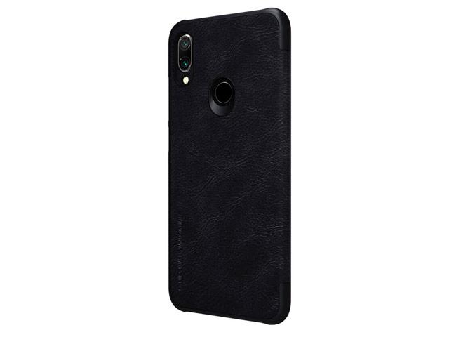 Фотография Чехол Nillkin Qin leather case для Xiaomi Redmi 7 (черный, кожаный)