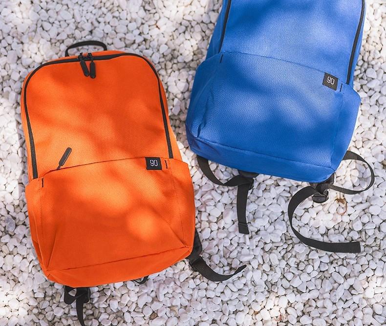 Картинка Рюкзак Xiaomi NINETYGO Tiny Lightweight Casual Backpack Orange