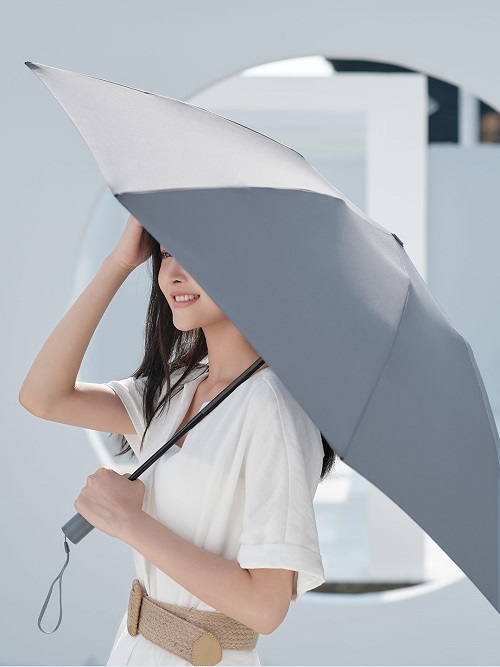 Картинка Зонт Xiaomi 90GO LED Lighting Umbrella Grey