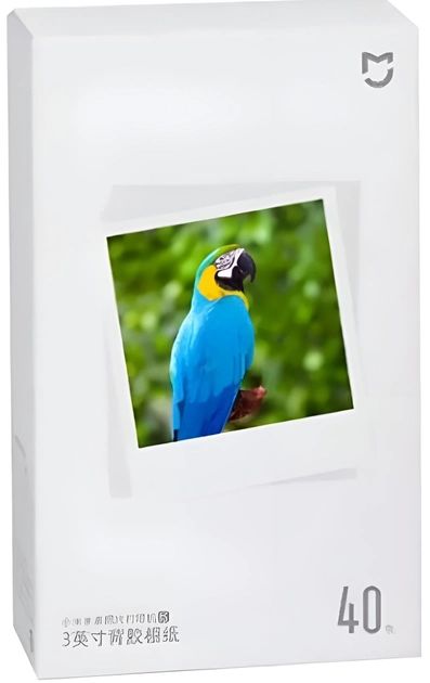 Фото Бумага для фотопринтера Xiaomi Instant Photo Paper 3" (40шт)