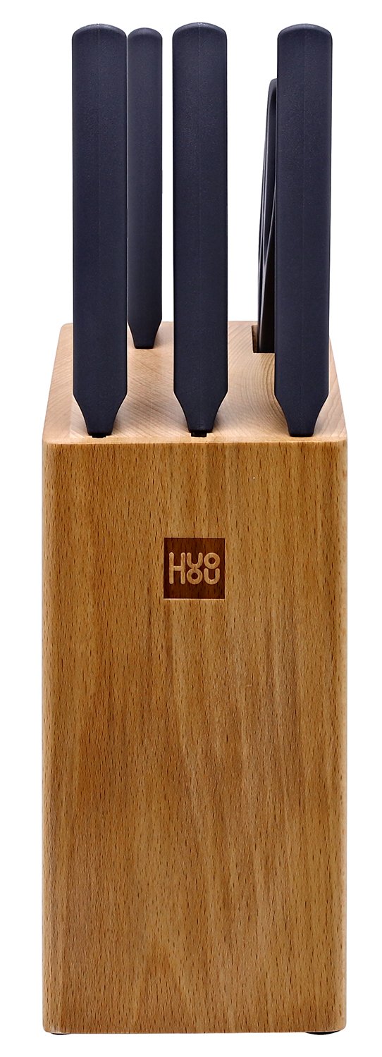 Фотография Набор ножей Xiaomi Huo Hou Fire Kitchen Steel Knife Set 6 pcs. (HU0057)