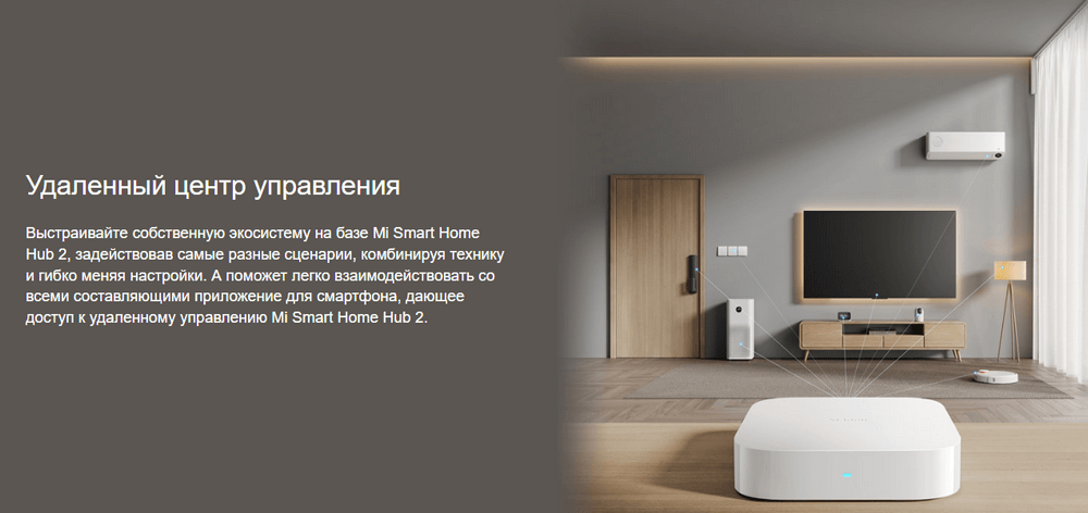 Центр управления умным домом Xiaomi Smart Home Hub 2 (ZNDMWG04LM)